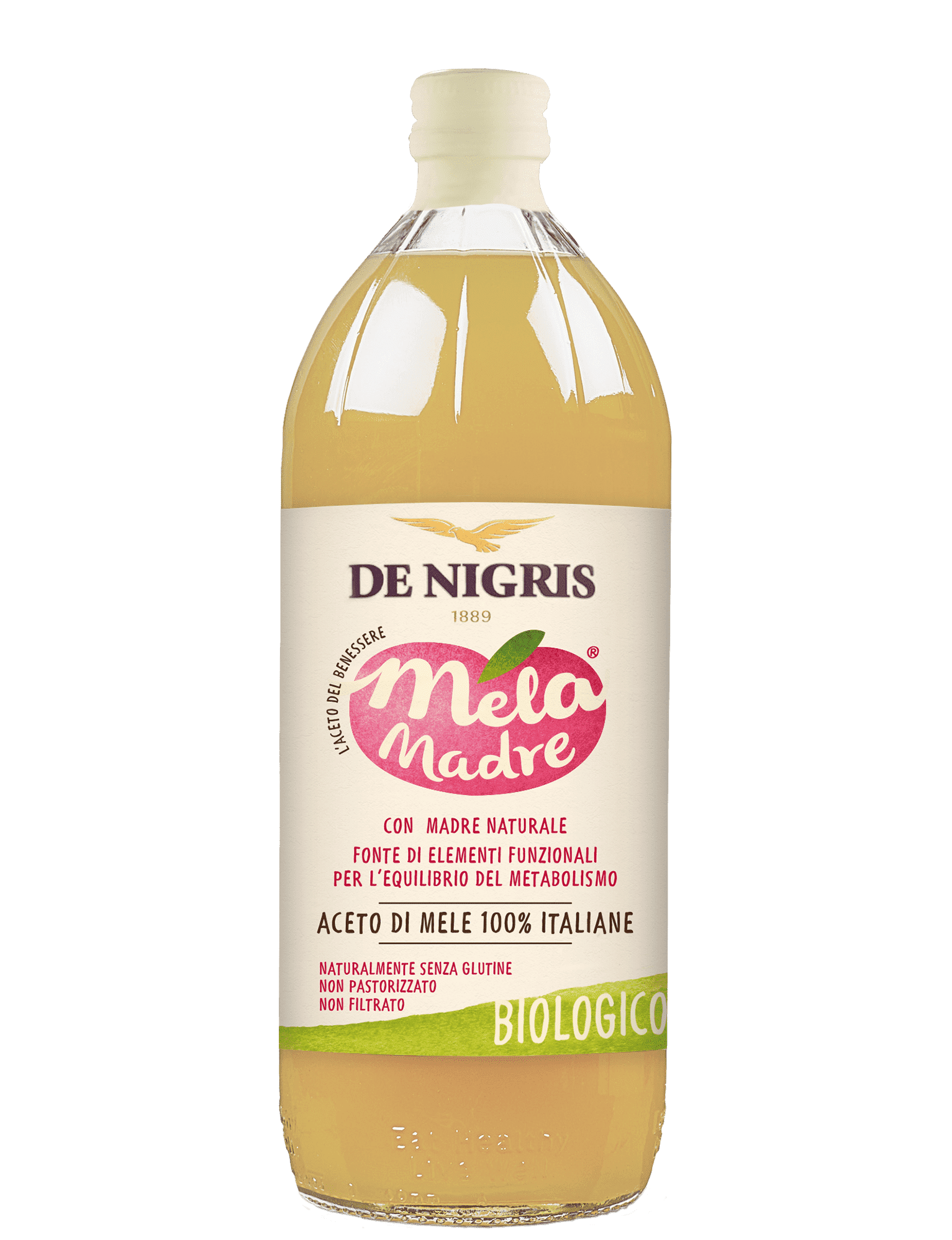 de-nigris-1889-melamadre-vinaigre-de-pomme-bio-1-litre image 1