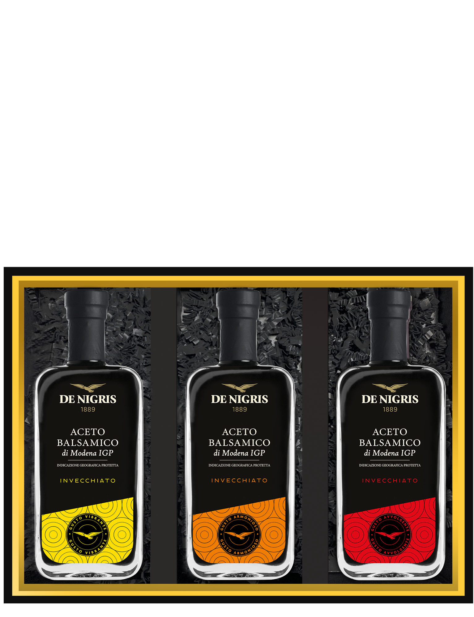 de-nigris-1889-esperienza-balsamica-coffret-3-balsamiques-igp image 2