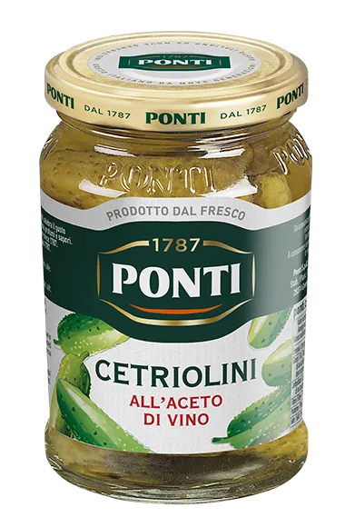 ponti-cetriolini-all-aceto-di-vino-cornichons-au-vinaigre image 1