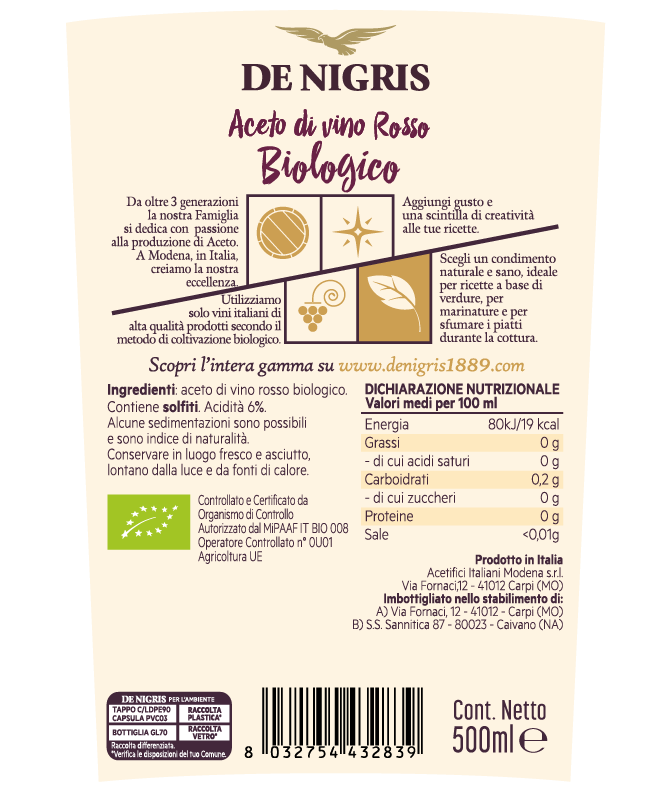 de-nigris-1889-vinaigre-de-vin-rouge-classique image 2