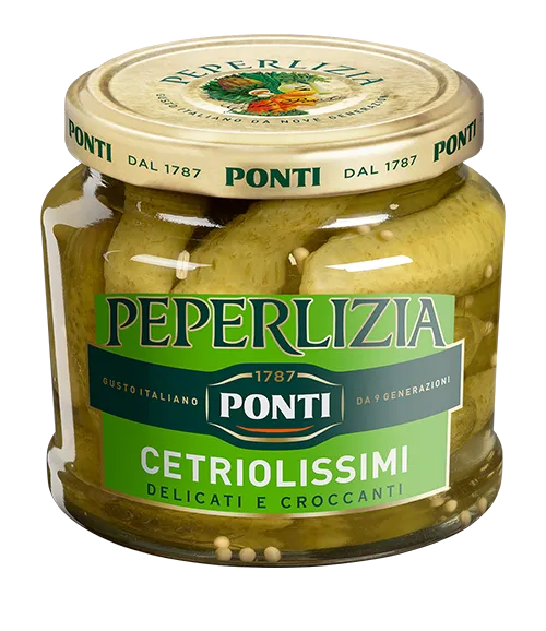ponti-peperlizia-cetriolissimi-mini-cornichons-italiens image 1