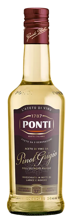 ponti-aceto-di-vino-da-pinot-grigio-oltrep-pavese-vinaigre-de-vin-blanc image 1