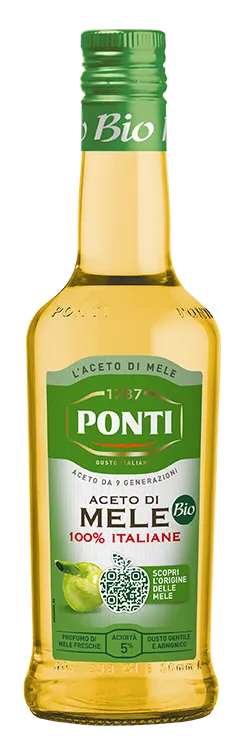 ponti-vinaigre-de-cidre-bio-100-pommes-italiennes-filtr image 1