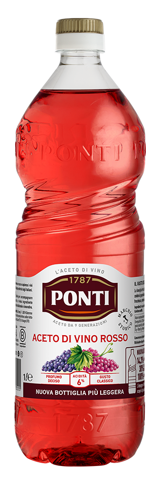ponti-aceto-di-vino-classico-rosso-pet-vinaigre-de-vin-rouge image 1
