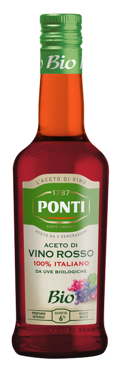 ponti-aceto-di-vino-bio-rosso-100-italiano-vinaigre-de-vin-rouge image 1