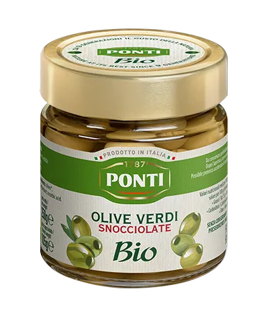 ponti-olive-verdi-snocciolate-bio-olives-vertes-d-noyaut-es-bio image 1