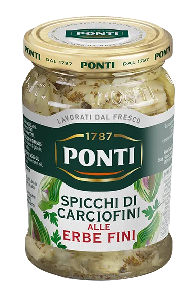 ponti-spicchi-di-carciofini-alle-erbe-fini-c-urs-d-artichauts-l-huile-aux-herbes image 1