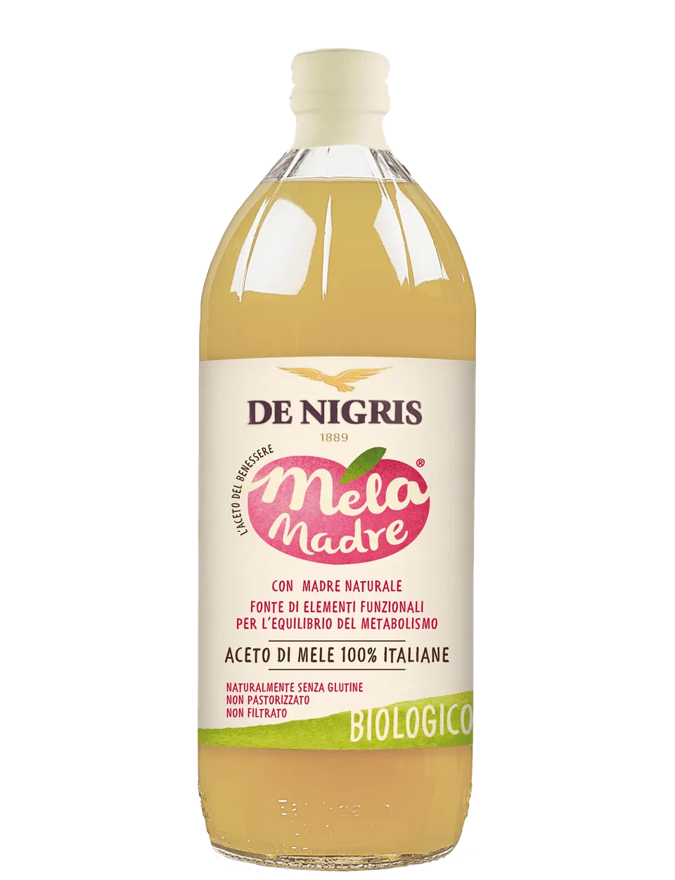 de-nigris-1889-melamadre-vinaigre-de-pomme-bio-1-litre image 1