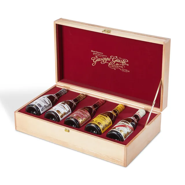 giusti-coffret-collection-historique-5x250ml-vinaigres-balsamiques-igp image 1