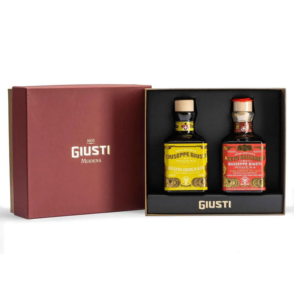 giusti-duetto-huile-d-olive-extra-vierge-et-3-m-dailles-d-or image 1