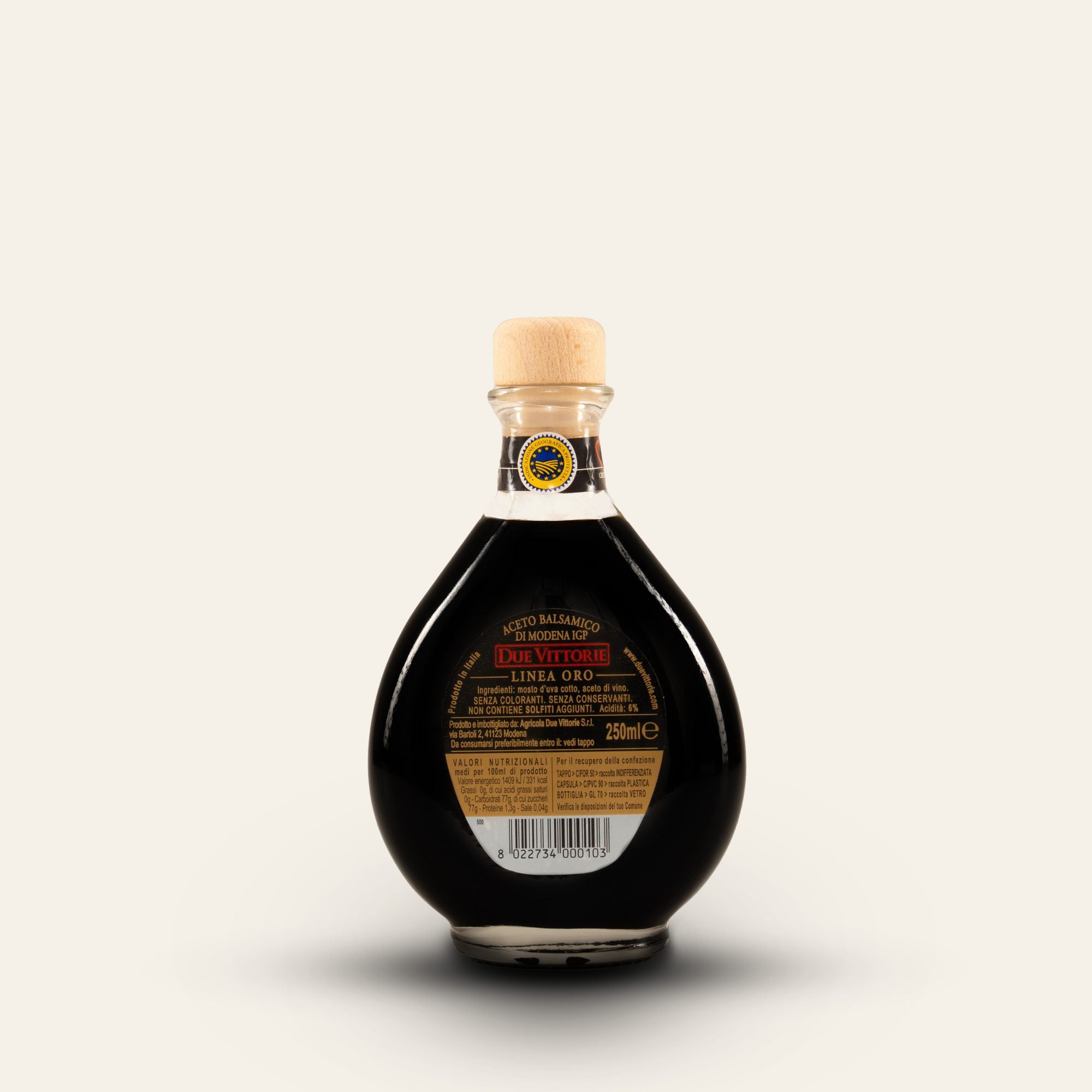 due-vittorie-aceto-balsamico-di-modena-igp-oro image 2