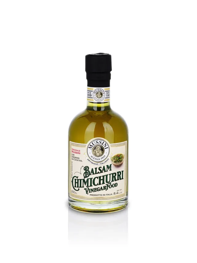 mussini-balsam-chimichurri-vinegarbar-condiment-balsamique-aux-herbes image 1