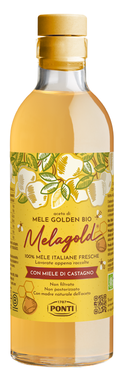 ponti-melagold-vinaigre-cidre-golden-bio-au-miel-de-ch-taignier image 1