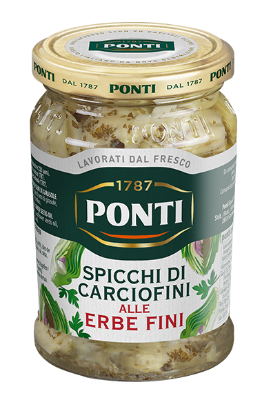 ponti-spicchi-di-carciofini-alle-erbe-fini-c-urs-d-artichauts-l-huile-aux-herbes image 1