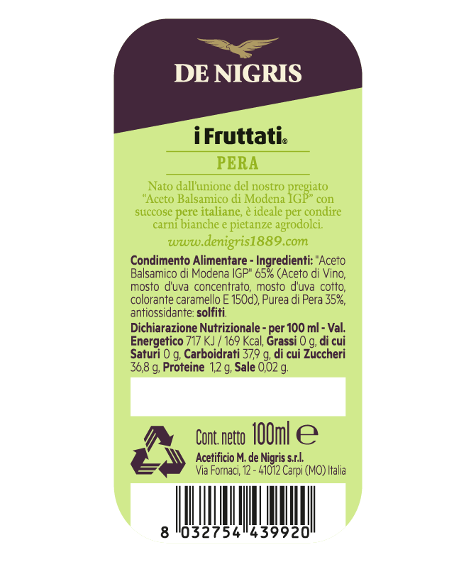de-nigris-1889-i-fruttati-pera-condiment-poire image 2