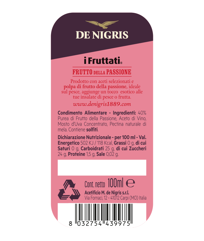 de-nigris-1889-i-fruttati-frutto-della-passione-condiment-balsamique image 2